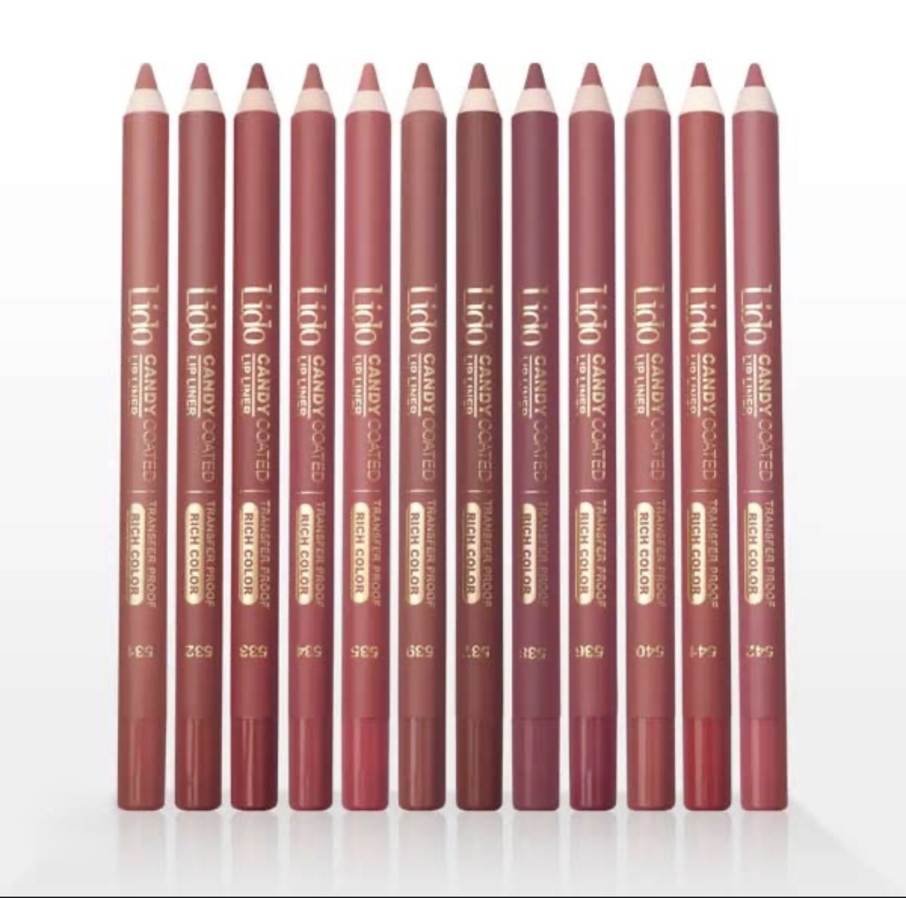 خط لب شمعی لیدو