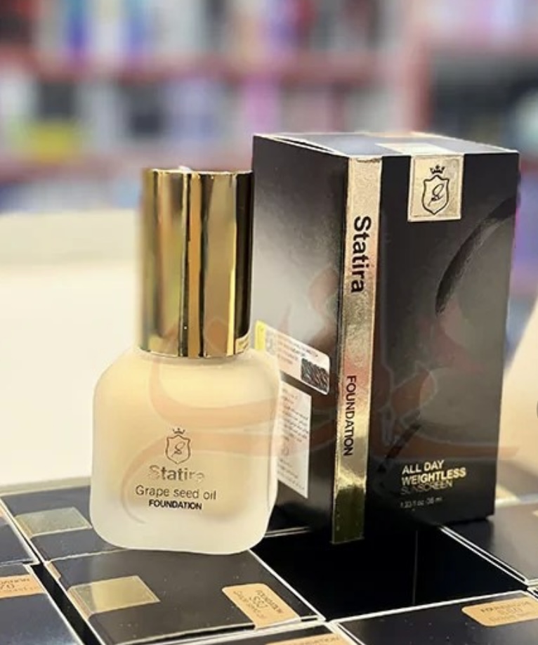 کرم پودرسبک و پوشش دهی کامل استاتیرا spf15