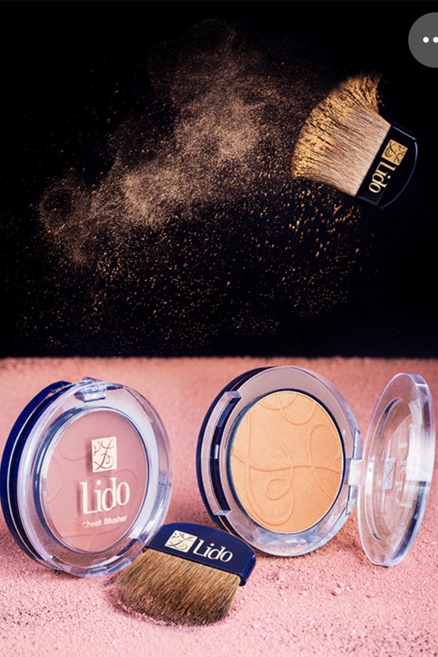 رژگونه ساده لیدو